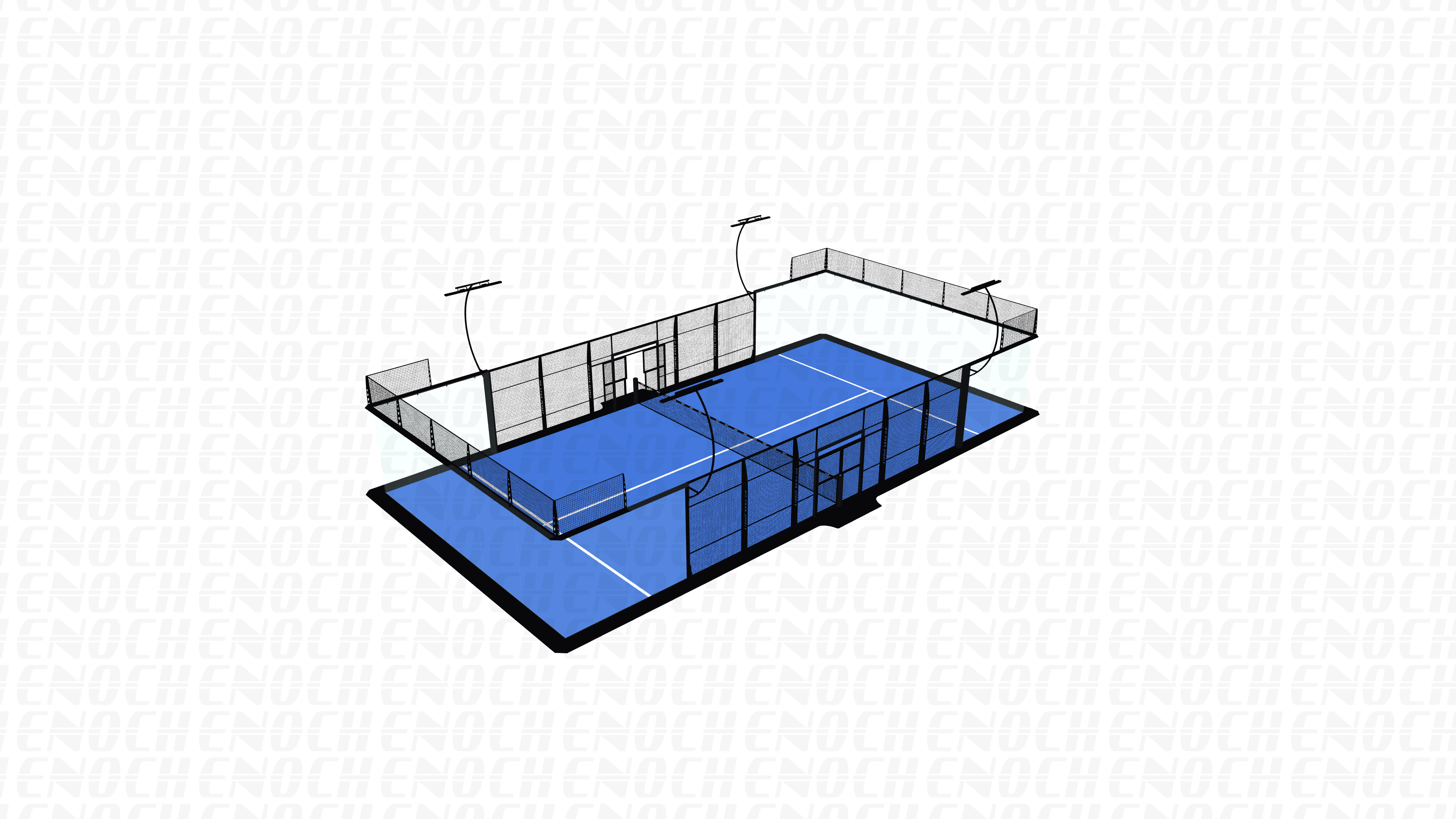FULL 超级全景 Padel 球场